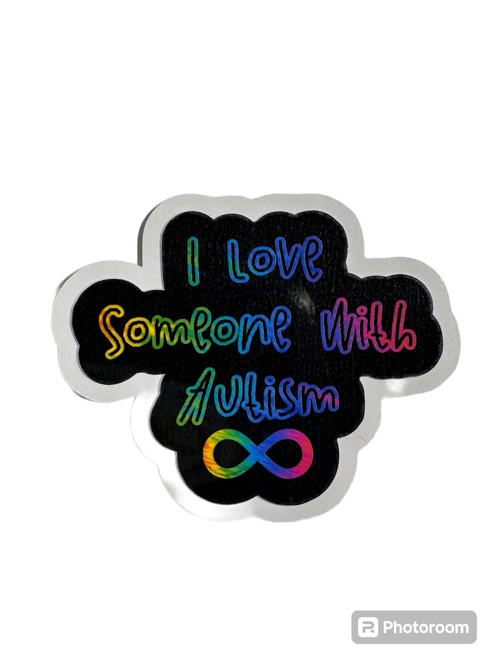 I Love Someone with Autism-Someone with Autism Loves Me Stickers