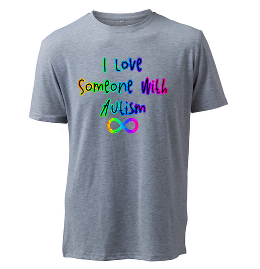 I Love Someone With Autism T-Shirt