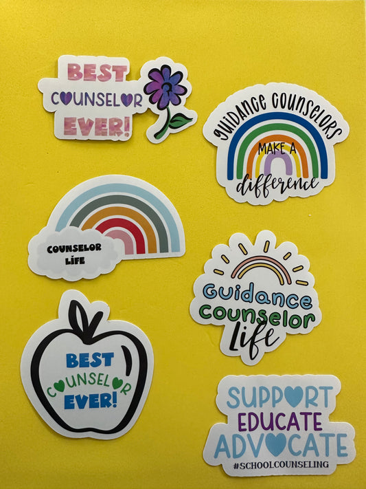 Guidance Counselor Stickers