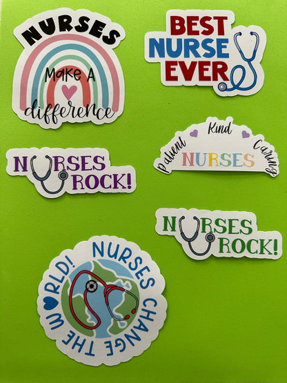 Nurse Stickers