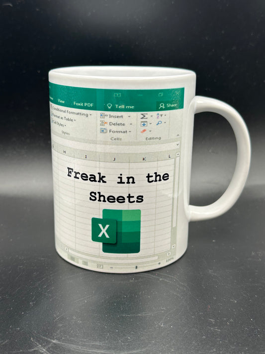 Freak in the Sheets Mug