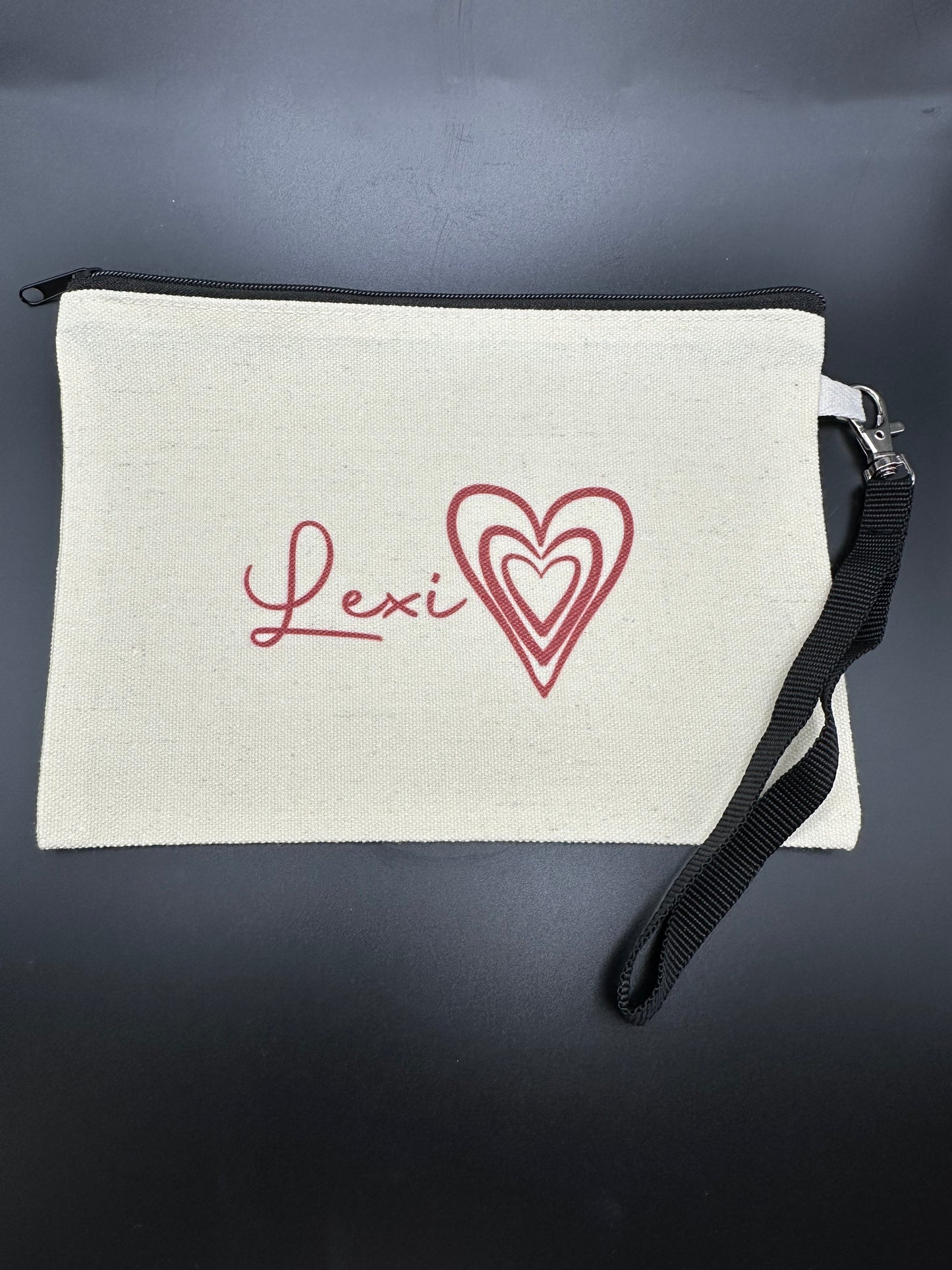 All You Need is Love Canvas Make-up Bag