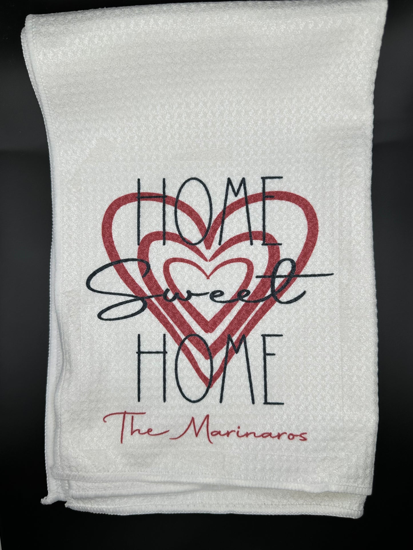 Valentines Dishtowels XOXO