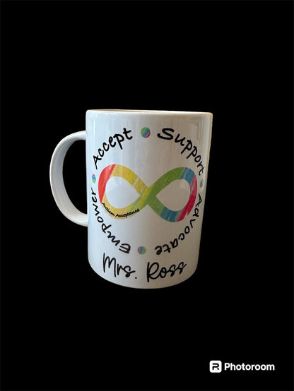 Accept Support Advocate Empower Mug