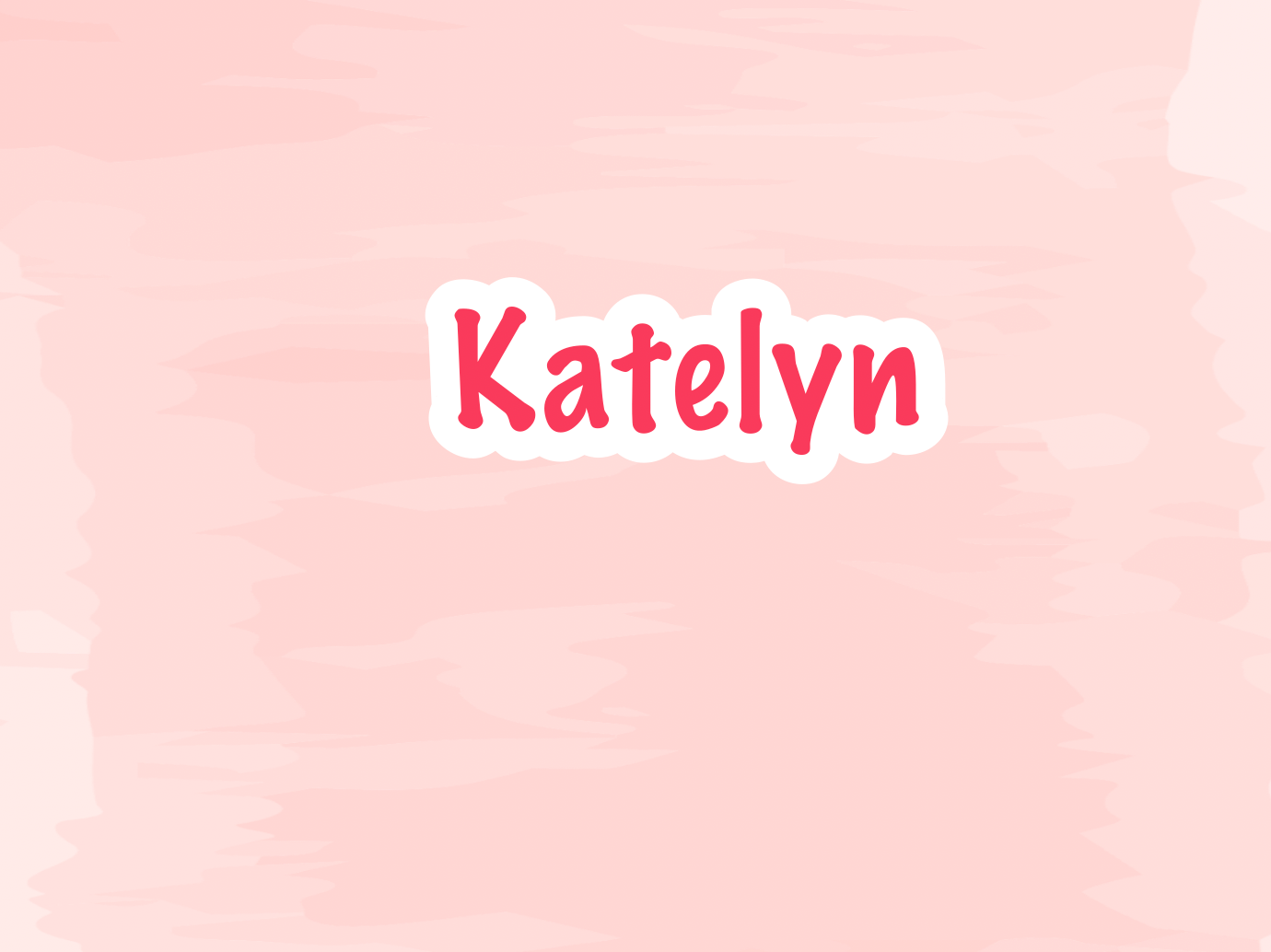 Light Pink with Pink Marker Font